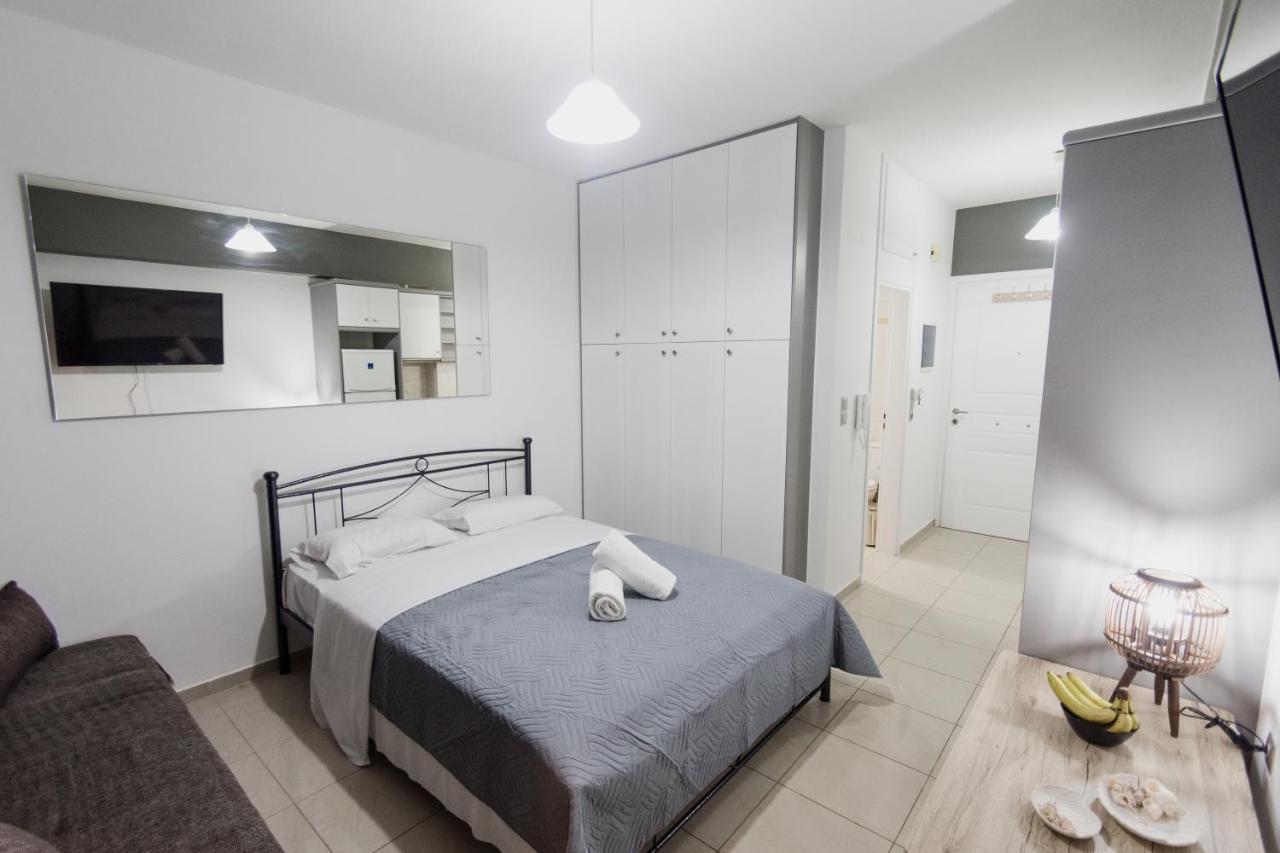 Pavlos Standard Studio With Sea View Rethymno Eksteriør bilde