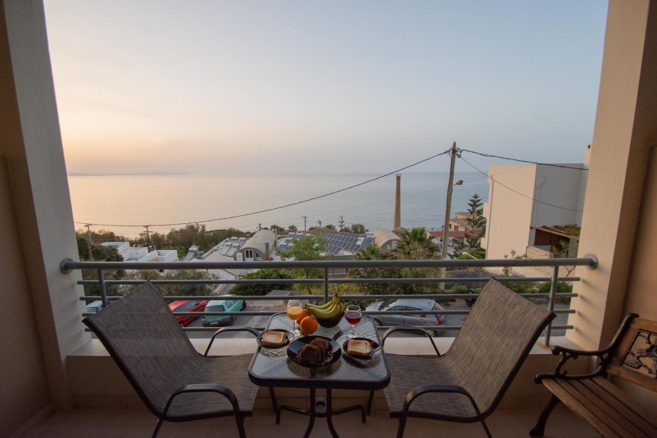 Pavlos Standard Studio With Sea View Rethymno Eksteriør bilde